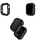 Kuti mbrojtëse Hurtel Soft Strong për Apple Watch 42mm Series 1 2 3, TPU, e zezë