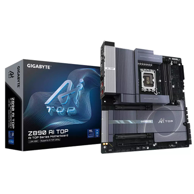 Pllakë amë Gigabyte Z890 AI TOP, DDR5, PCIe 5.0, e zezë