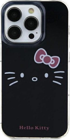 Kapak telefoni Hello Kitty HKHCN61HKHLK, për iPhone 11 Xr 6.1", hardcase, i zi