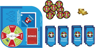 Ekspansion loje tavoline Hasbro Monopoly Free Parking, shtesë për Monopoly, shumëngjyrëshe