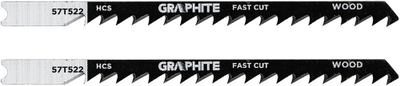Tehe sharre pendulë Graphite 57T522, HCS, 6 TPI, 2 copë