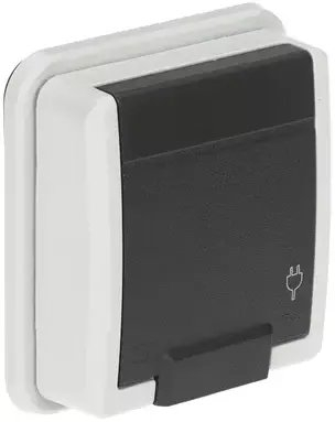 Prizë nën suva Elektro-Plast AQUANT-5041-70/EPN, 230 V, 16 A, IP55, gri