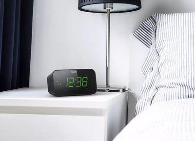 Orë radio Philips TAR3306/12, FM Alarm, e zezë