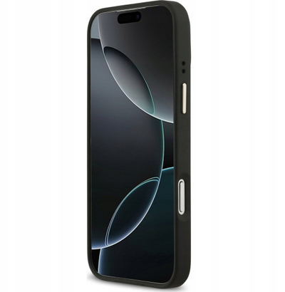 Mbulesë telefoni Guess Hardcase 4G Classic MagSafe për iPhone 17 Pro Max, e zezë