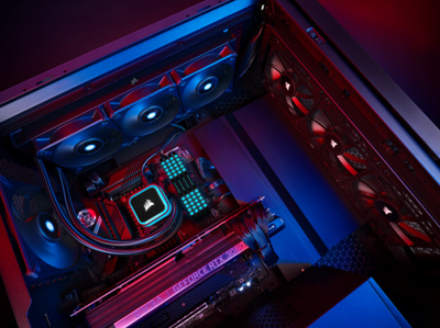 Ftohës procesori CORSAIR iCUE H115i RGB ELITE, 280mm, me ujë, i zi