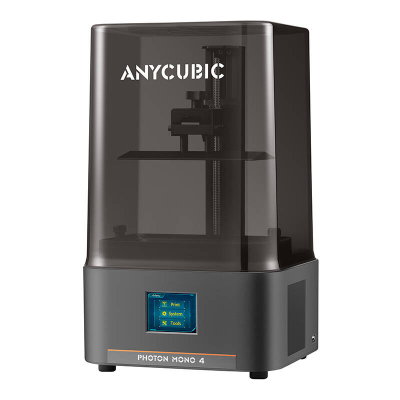 Printer 3D Anycubic Photon Mono 4 AE, ekran 7" 10K, rrëshirë UV, i zi