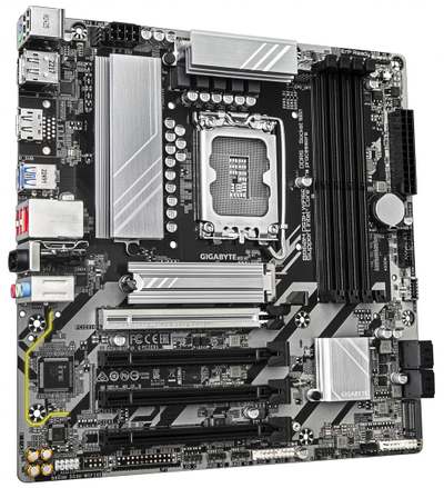 Матична плоча Gigabyte B860M DS3H WIFI6E, LGA1851, DDR5, mATX