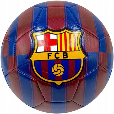 Top futbolli FC Barcelona Official Licensed, madhësia 5, TPUS, blu e kuqe