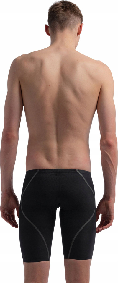Rrobë noti jammer Speedo Fastskin LZR Pure Intent 2.0, kompresion i fortë, për burra, e zezë iridescente