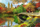 Puzzle druri Trefl Wood Craft Central Park, 500 copa, për të rritur, shumëngjyrësh