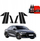 Folie mbrojtëse karboni për shtylla B C Audi RS3 2025 2026, set 10 pjesë, ngjyrë karboni e zezë