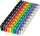 Set shenjues kabllosh Microconnect MC-CABLEMARKER, numra 0-9, shumëngjyrësh