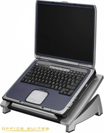 Stendë laptopi Fellowes Office Suites, për laptop deri 15", me rregullim pjerrësie, gri