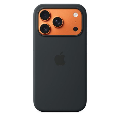 Apple iPhone 17 Pro Silicone Case with MagSafe, Black