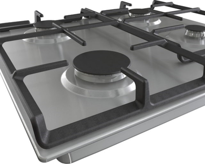 Pianurë me gaz Gorenje G641EX, 60cm, 4 zona gatimi, inox