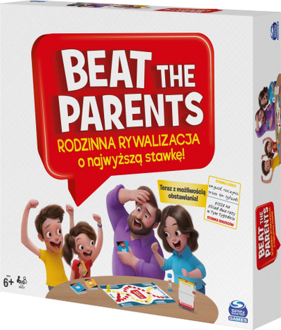 Lojë tavoline Spin Master Beat The Parents, për gjithë familjen, 6+