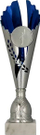 Kupë Victoria Sport 7245A, 39.5cm, e argjendtë dhe blu