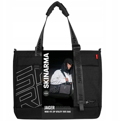Çantë tote Skinarma Jager Nylon Scout, najlon, unisex, e zezë