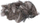 Pupla dekorative Brewis Speckled Feathers, 3g, me pika, të zeza