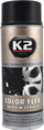 Spray gomë e lëngshme K2 Color Flex Rubber, 400ml, me shkëlqim, e zezë