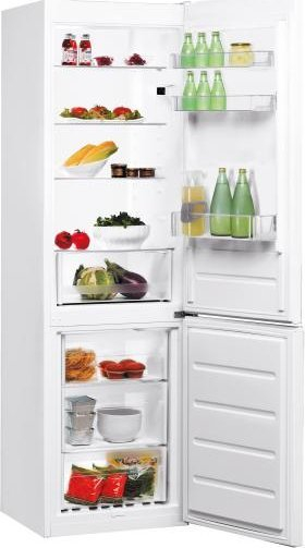 Frigorifer Indesit me ngrirës poshtë, 339L, 188.9cm, klasa E, i bardhë