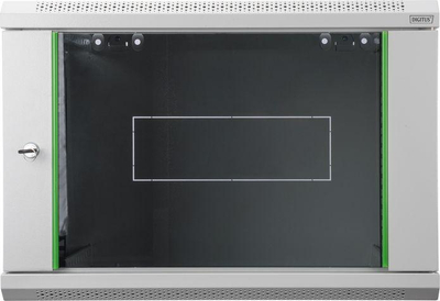 Kabinet muri rrjeti Digitus DN-19 12-U-EC, 19", 12U, gri