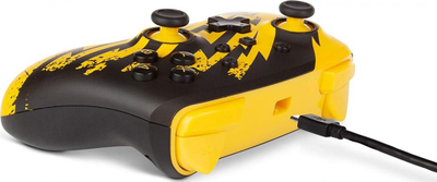 Kontroller PowerA Pokemon: Pikachu Lightning, me kabllo, i verdhë