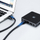 Kabllo USB Ugreen USB 2.0 A në A, 0.25m, e zezë