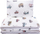 Set shtrati për kalama Pulp Bamboo Pulp Satin Cotton, 100x135 cm, shumëngjyrësh