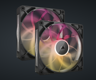 Ventilator PC Corsair iCUE LINK RX140 MAX RGB, 140mm, set 2 copë, i zi