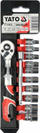 Set çelësash gotë Yato YT-14432, 12 copë, 1/4", CrV