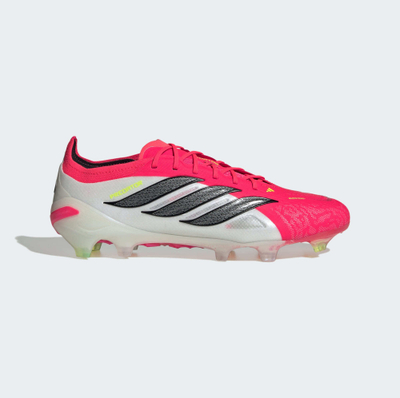 Këpuca futbolli Adidas Predator Elite FG, terren i thatë, grep gome, rozë e bardhë