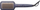 Furçë drejtimi flokësh Philips BHH885/00, qeramike, jonizuese, blu