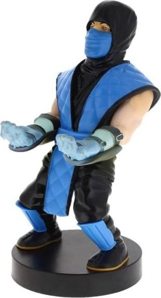 Mbajtëse kontrollori edhe telefoni Cable Guys Mortal Kombat Sub Zero, 20 cm, me kabllo karikimi, blu