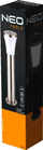 Lampë kopshti Neo Tools Garden Lamp Post, 50cm, me fasung E27, inox metalik
