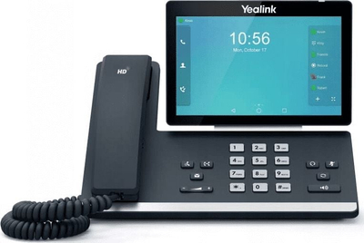 Telefon IP Yealink MP58 Teams, ekran me prekje, Bluetooth dhe Wi-Fi, i zi