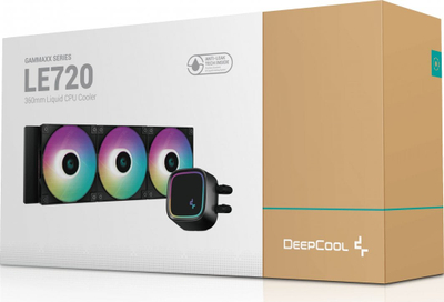 Ftohës me ujë Deepcool LE720 (R-LE720-BKAMMN-G-1), 250W, i zi