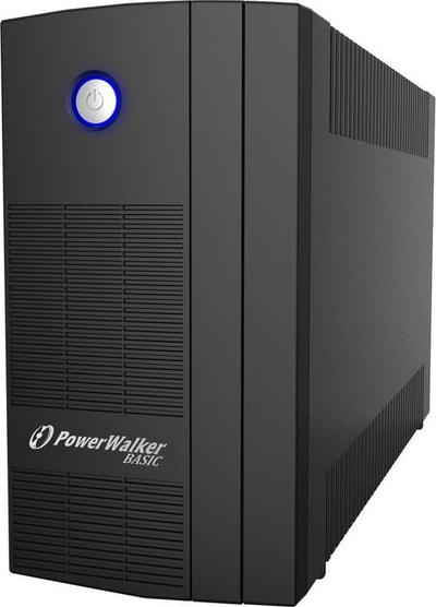 UPS PowerWalker Basic VI 1000 SB, 1 KVA 600 W, 3 dalje AC, i zi
