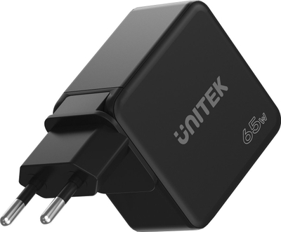 Karikues Unitek P1117B, 65W GaN, 1x USB A 2x USB C, i zi