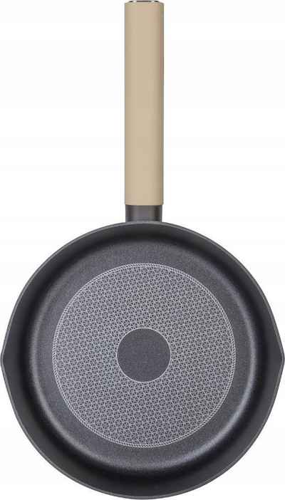 Tigan për skuqje Lamart LT1216 Poele, 24 cm, veshje jo-ngjitëse, bezhë
