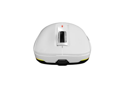 Maus lojërash Genesis Zircon 660, pa kabllo, optik, i bardhë