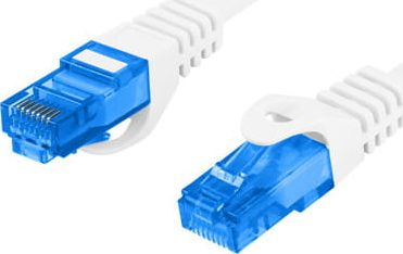 Kabllo rrjeti Lanberg Patchcord CAT.6A S FTP, 15m, LSZH, e bardhë
