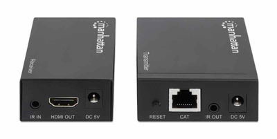 Set zgjerues sinjali Manhattan 207461, 1080p HDMI-Ethernet