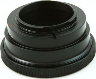 Adapter objektivi Pixco Nikon Ai AiS AF për Pentacon Six, metalik, i zi