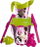 Set lodrash plazhi Minnie Mouse, 18 cm, 7 pjesë, shumëngjyrësh