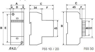 Transformator BREVE PSS 50VA, 230V në 12V, gri