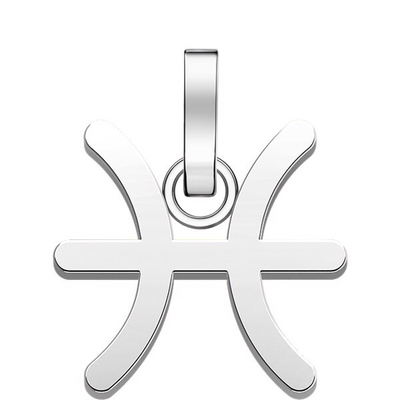 Pendant për varëse Rosefield Pisces The Pendant PE-Silver-Pisces-S, i argjendtë