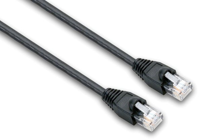 Kabllo Ethernet Hosa CAT 503BK, Cat 5e, 0.9m, e zezë
