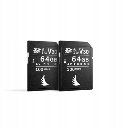 Kartë memorie Angelbird Match Pack Canon SDXC, 2x64GB, V30, e zezë