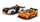 Lodra LEGO Speed Champions McLaren F1 LM dhe Solus GT, set ndërtimi, portokalli